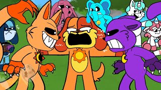 Catnap & Dogday Meet Frowning Critters Ver Themselves #2 -Smiling Critters Cartoon🌈 //Poppy Playtime