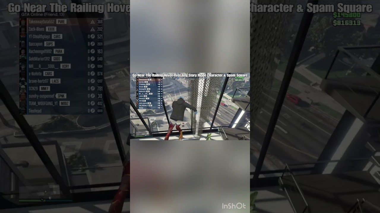 How to jump over the CEO Office Garage Railing (GTA 5 Online) Easy Glitch 