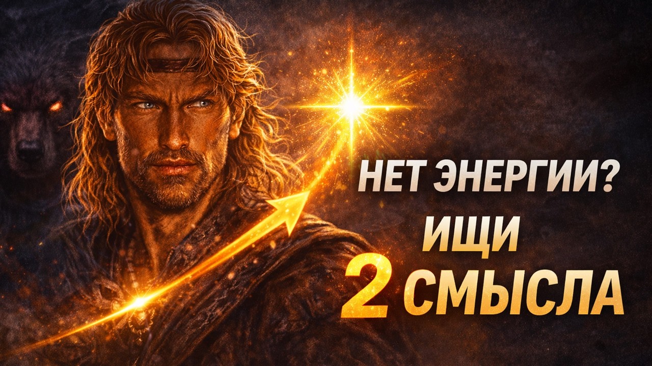 Нет сил и энергии? Вот как «злой медведь» и «путеводная звезда» запускают жизнь!