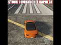Before &amp; After Dewbauchee Rapid GT