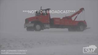 02-23-2017 Casper, Wyoming Blizzard Conditions - Slide Outs Net Worth