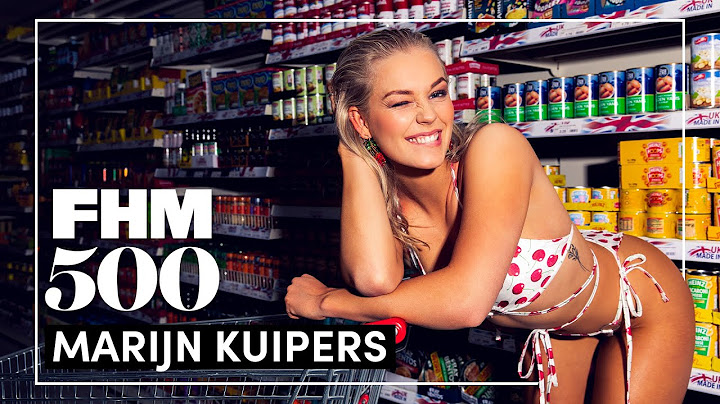 Fotoshoot met Marijn Kuipers | FHM500