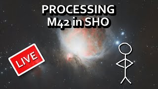 M42 in the Hubble Palette
