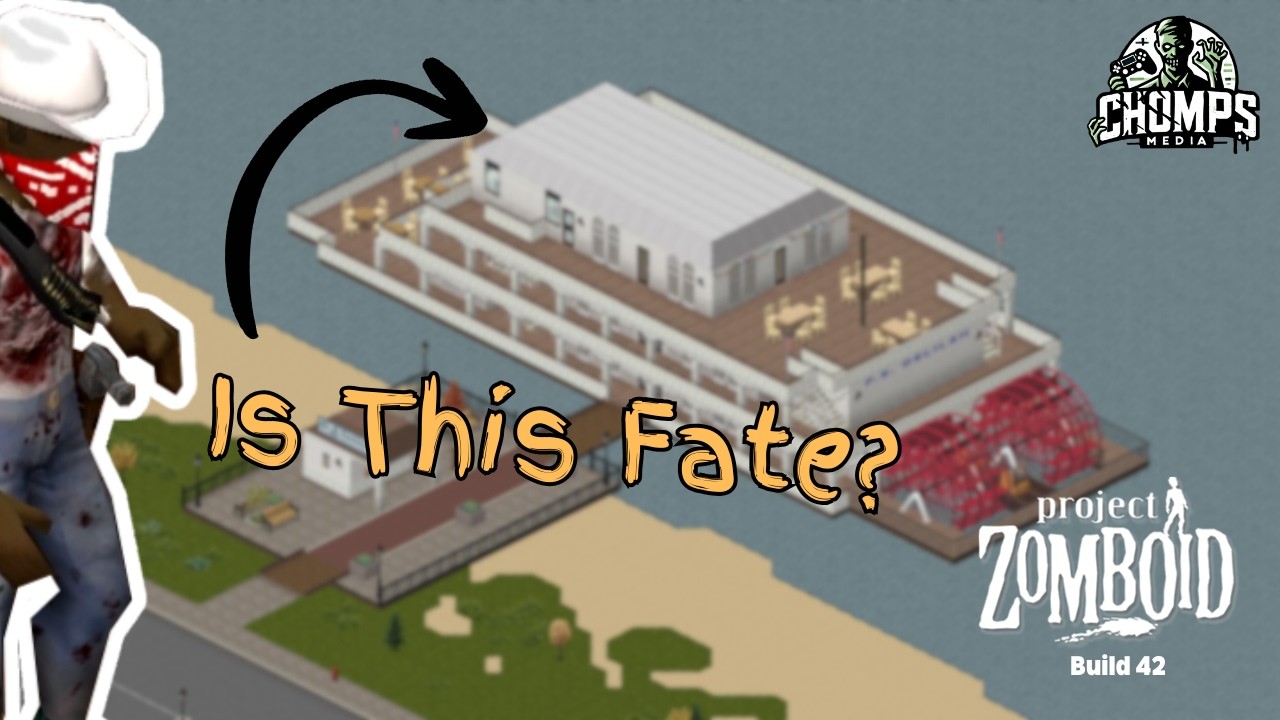 Clearing HORDES To Get To The Boat |  They Knew Challenge Project Zomboid B42