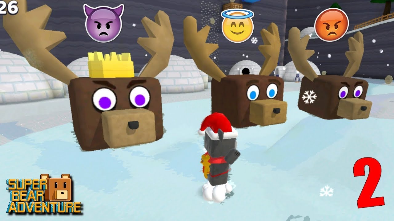 jogo do urso, 2 ANALISANDO OS NPCS, TIPOS DE RENAS, super bear ...