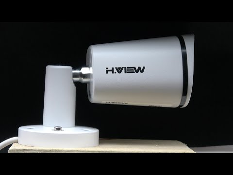 H.View E3 Security Camera - Review with Colour Night Vision Demonstration