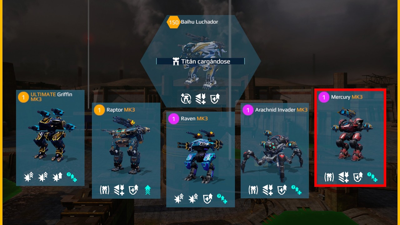 War Robots: Самые Сильные Прыгуны | Геймплей Raptor, Mercury, Invader, Raven, UE Griffin