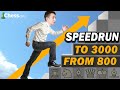 3|0 Blitz SPEEDRUN from 800 to 3000! Part 1