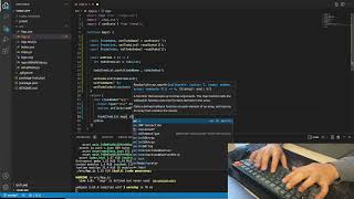 ASMR Programming - Coding Simple React Todo using Hooks - No Talking