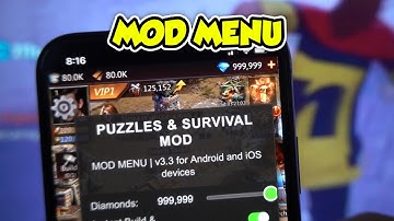 Get Unlimited Diamonds Hack for Puzzles and Survival iOS Android