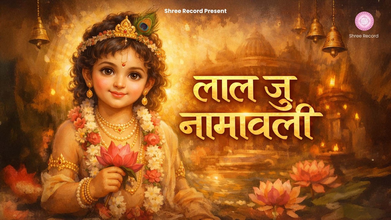 श्री लाल जू नामावली with Lyrics | Laal Ju Namavali | Premanand Ji Maharaj | Shree Record