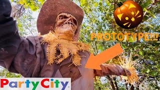 Party City PROTOTYPE lantern Jack unboxing, setup, demo, review!