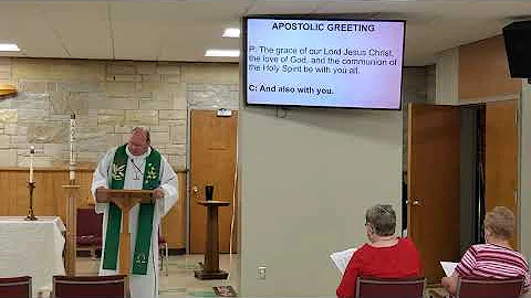 Ninth Sunday after Pentecost, Sunday, August 2, 2020