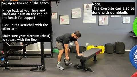 Single-Arm Kettlebell Row