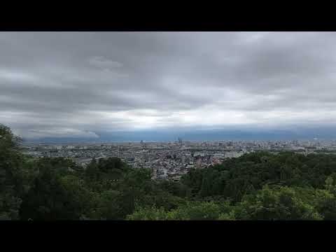 【🔴富山旅行】北陸新幹線疾走🚄富山市街地一望【@呉羽山展望台】
