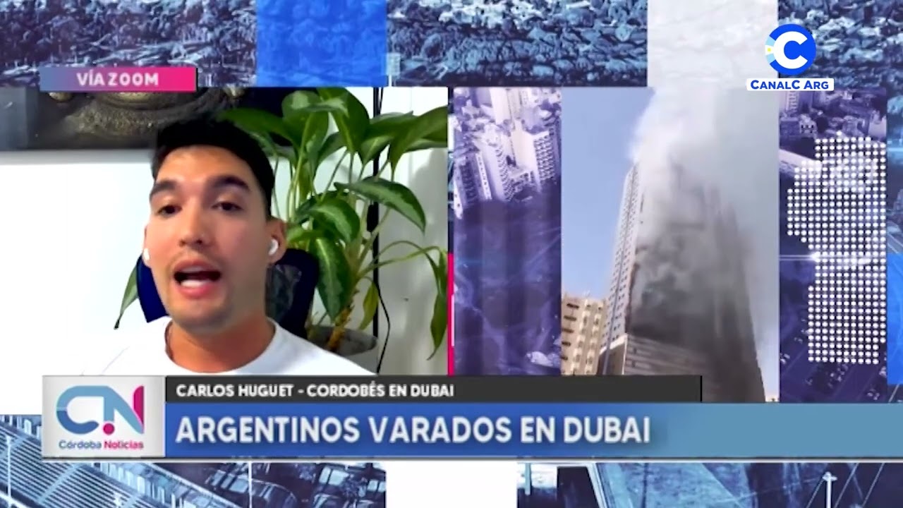 Argentinos varados en Dubai