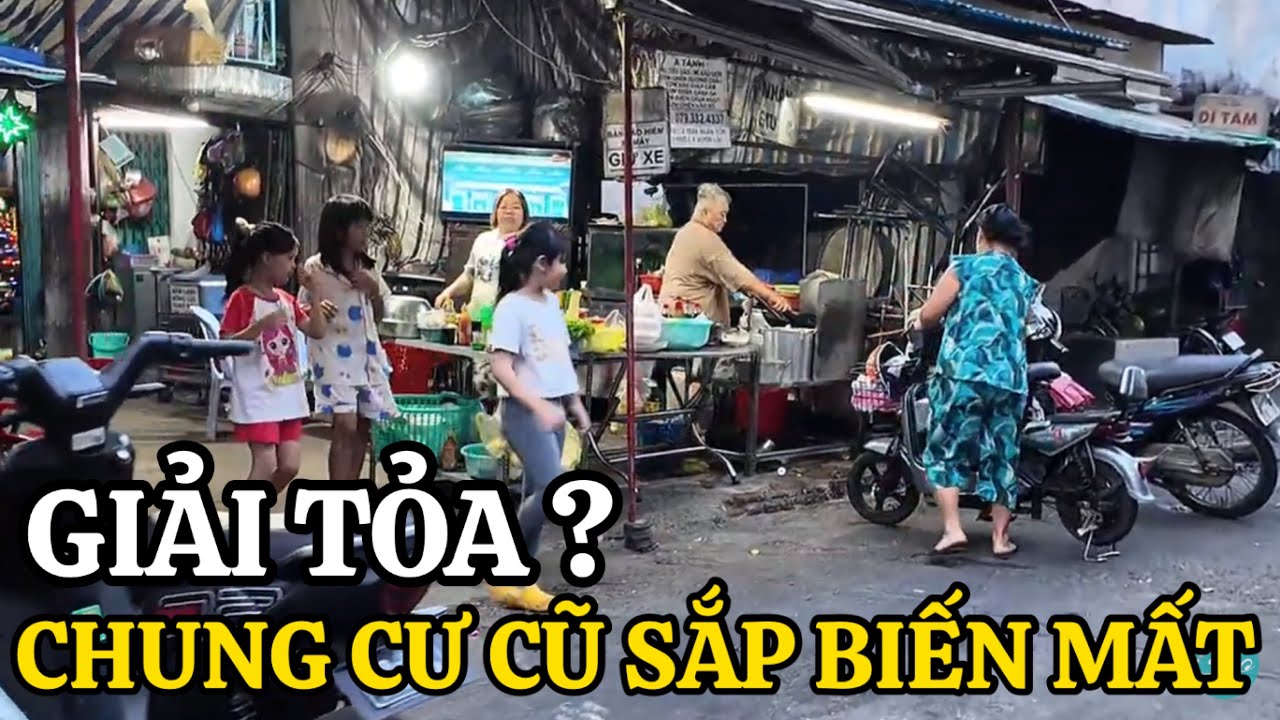 SÀI GÒN HÀNG LOẠT CHUNG CƯ CŨ SẮP BIẾN MẤT ? CÒN ĐÂU BÌNH YÊN Ở MỘT XÓM LAO ĐỘNG