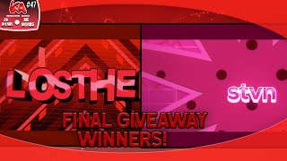 Giveaway Winners   ➣ Final Intros ➣ Stvn & LostHer ➣ #47