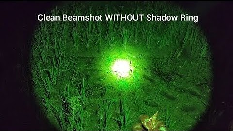 Set Up BERBURU‼️Senter HUNTING : CONVOY M2 Osram CSLPM1.F1(Green)Clean Beamshot TANPA Ring Shadow