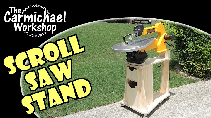 DIY Scroll Saw Stand for the DeWalt DW788 (Woodwor...