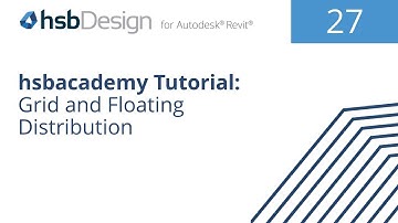 hsbDesign 27 for Autodesk Revit® | Grid and Floating Distribution