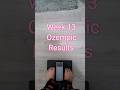 WEEK 13 OZEMPIC RESULTS WEIGH IN #ozempic #weightloss #weightlossjourney #bingeeatingrecovery