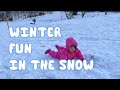 Fun in the Snow/ Faroe Islands/ Snow Vlog #shorts