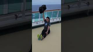 Backpack Seated Single Hand Strict Press