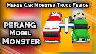 Merge Car Monster Truck Fusion - Rocket Game Studio screenshot 3