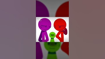 💚x💜 or ❤️x💚? #alanbecker #fpy #stickfigure #stickfigureanimation #stickman #animation