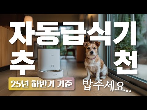 자동급식기 추천 2025 Best 5!  [반자동부터 AI탑재 자동급식기까지!]
