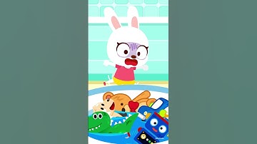 Thumbnail of 🚽Mainannya jatuh ke dalam toilet!🧸｜JunyTony #Shorts