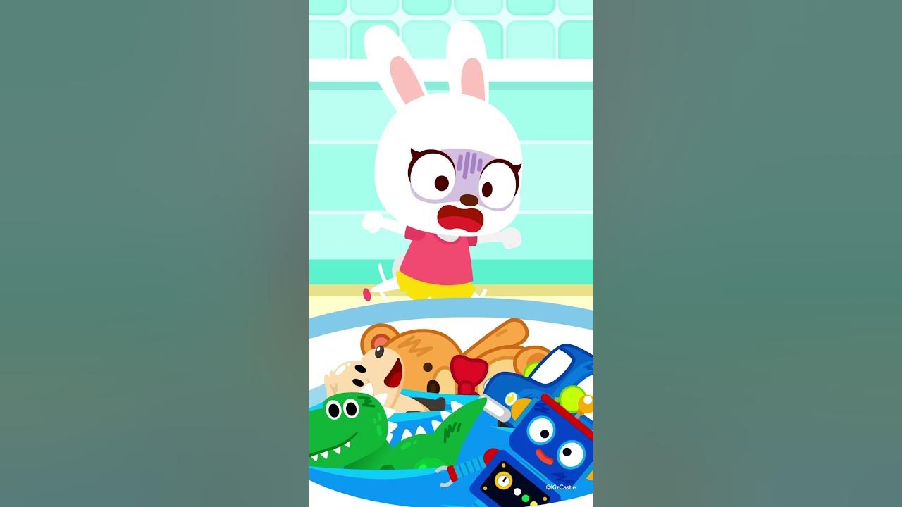 🚽Mainannya jatuh ke dalam toilet!🧸｜JunyTony #Shorts