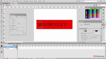 014 Text masking - Adobe Flash Tutorial in Hindi