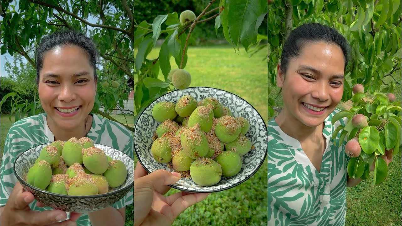 ផ្លែប៉េះចុចអំបិលម្ទេសផ្លែថ្លេាសៗណាស់ស្រួយខ្ញេាកឆ្ងាញ់សាលប់តេីង😁