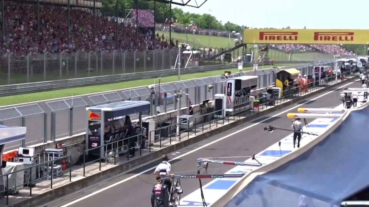 Formation Lap - 2016 F1 Hungarian GP