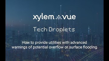 Xylem Vue Technology Droplets: Early Warning System in action