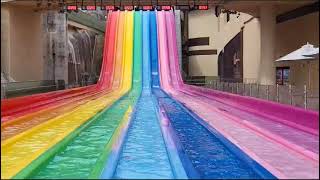 : 2023 ,, Slide Splash at Water Park in Ocean Park