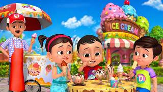 Ice Cream Wala | आइस क्रीम वाला + Best Hindi Kids Rhymes | Chiku Chime
