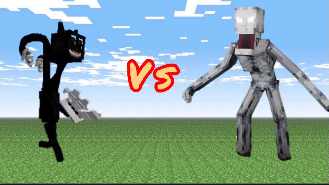 Cartoon cat v3.1 vs scp 096 v3.1 in Minecraft - YouTube