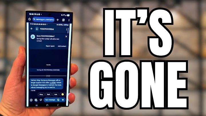 Massive Samsung Messages Update Will End RCS Support On Galaxy Smartphones