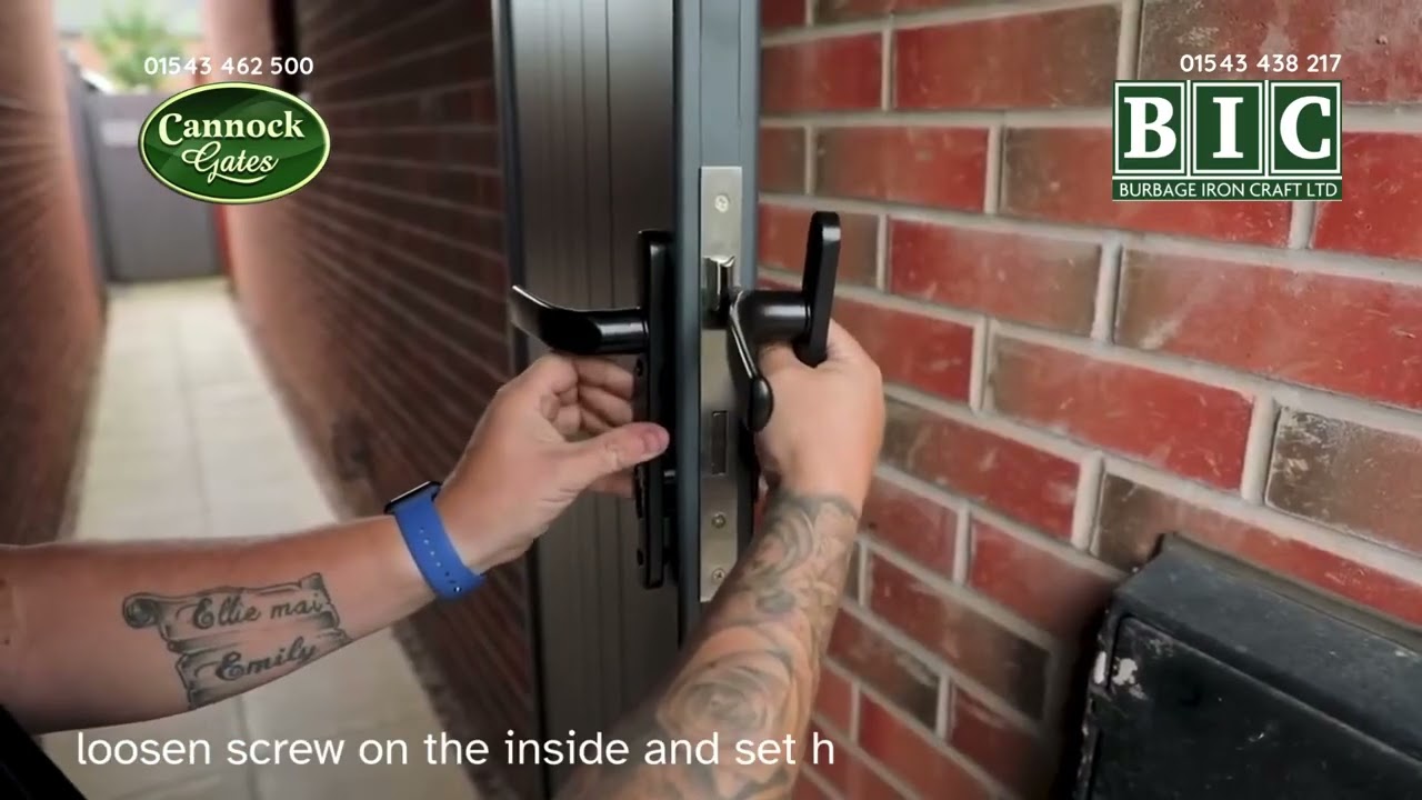 Generic Aluminium Side Gate Installation Guide - Cannock Gates