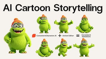 How to Create AI Cartoon Storybook Illustrations with Character Consistency (Complete Masterclass)