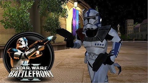 Star Wars Battlefront II Mods - Legends Reboot - Naboo -  501st Arc Trooper Gameplay
