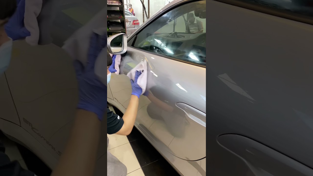 Porsche Carrera 992 Primeshield coating installation