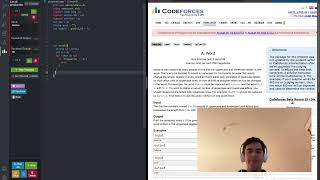 Codeforces A. Word | C++ | Rated 800 | HHKB Type-S | real time | no talking