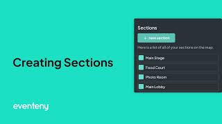 Here is how to create sections within the Eventeny mapping tool