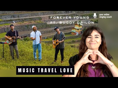 Music Travel Love ft Bugoy Drilon | Forever Young | Vocal Coach Reaction & Analysis