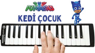 Pijamaskeliler - Kedi Çocuk Şarkısı || MelodiKa Günlüğü Resimi