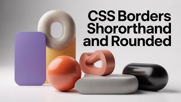 CSS borders shorthand and rounded borders@arvindprogramming